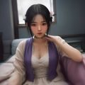 女性用户运营专员工作照，微笑看向镜头，背景为办公桌与绿植